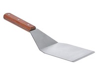 Spatule en acier inoxydable de qualité alimentaire, manche en acier inoxydable, robuste, durable, résistante au four, pour retourner les œufs, les hamburgers