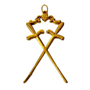 Insignia Masónica Personalizable Bordada en Cuero para Capitán de Guardia, Collar de la Orden de Athelstan 2025 - Product Image 1