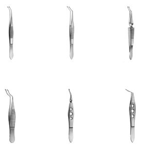 คีมจับแคปซูลแบบ Arruga รุ่นมาตรฐาน 10 ซม. คีมจับแคปซูลแบบ Castroviejo รุ่น Cross Action 9.5 ซม. คีมจับแคปซูลแบบ Hess รุ่น Double Curve - Product Image 1