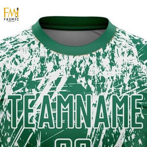 2025 alta calidad nuevo logotipo de equipo personalizado ropa deportiva camiseta de fútbol 100% poliéster sublimación camiseta de fútbol - Product Image 5