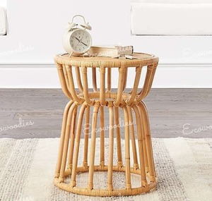 โต๊ะหวายทำด้วยมือแบบใหม่สำหรับห้องนั่งเล่นทำจากไม้ไผ่ - Product Image 1