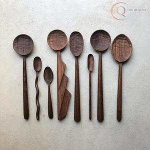 Minimalist <b>Wooden</b> <b>Cutlery</b> Set Natural Finish Sustainable Dining Essentials - Product Image 6