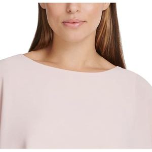 For DKNY Women's Pink Cape Style Knit <b>Top</b> Small Size - Product Image 2