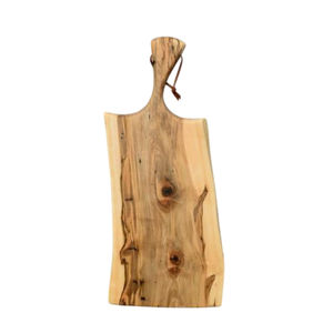 Tabla de Cortar de Madera Natural Hecha a Mano, Ecológica, de 1.5 cm de Grosor, Adorno Creativo para la Cocina, para un Corte Perfecto de Frutas y Verduras - Product Image 1