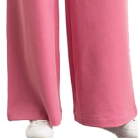 Nouvelle arrivée de pantalons pour femmes tendance de la meilleure qualité Fabricant OEM de pantalons de survêtement évasés personnalisés du Bangladesh avec 100% QC Pass