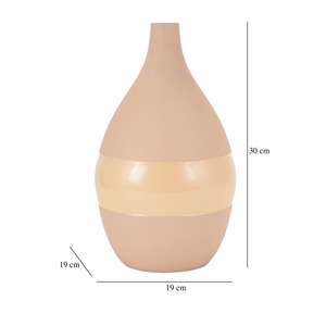 Vase artistique en métal de luxe Pièce de déclaration unique pour la décoration intérieure et la composition florale - Product Image 1