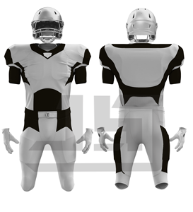 Professional American <b>Football</b> Uniform Set Moisture-Wicking Printed Polyester/Cotton Jersey Pants Short Quick Dry Custom Team - Product Image 1