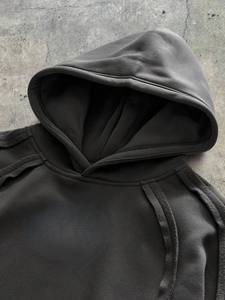 Sudadera Unisex de Corte Cuadrado, Estilo Casual Urbano, para Gimnasio, para Hombre y Mujer, Mezcla de Algodón Suave - Product Image 3