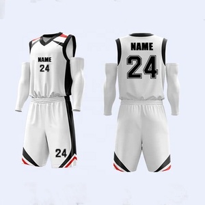Nuevo Conjunto de Uniforme de Baloncesto Corto, Transpirable, de Secado Rápido, con Costuras de Alta Calidad, Color Personalizado, Unisex, Adulto, 100% Poliéster - Product Image 1