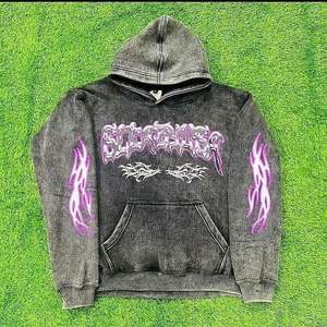 Vente en gros Prix sweat à capuche pour homme logo personnalisé 100% coton bouffé imprimé poids lourd éponge française motif solide prix raisonnable - Product Image 3