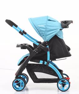 Poussette bébé 3 roues de qualité supérieure avec siège auto, pliage à une main, pour nouveau-nés et tout-petits, livraison rapide - Product Image 5