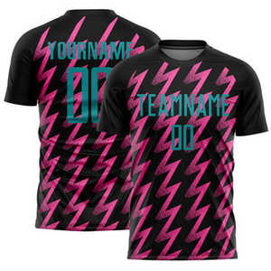 Camiseta de fútbol por sublimación personalizada, venta al por mayor, uniformes de fútbol unisex transpirables para adultos con nombres y números, estilo corto de fútbol - Product Image 5