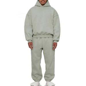 ชุดวอร์มผู้ชาย MOQ ต่ำ สำหรับฤดูหนาว มีฮู้ด ผ้าฝ้าย 100% สีพื้น ใช้กลางแจ้ง ผลิตตามสั่ง สวมใส่สบาย คุณภาพพรีเมียม - Product Image 2