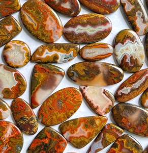 Natural Seam Agate Cabochon Piedras preciosas Diseñador suelto Ágata Disponible Tamaño de forma mixta OEM Disponible Cómpralo ahora - Product Image 1