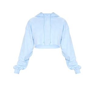 Yoga Gym Fitness entraînement sweats à capuche à manches longues ensembles crop top pour femmes - Product Image 1