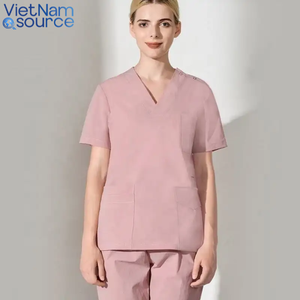 Uniformes médicos personalizados para trabajadores sanitarios, diseñados para médicos, enfermeras y personal médico, calidad hecha en Vietnam - Product Image 1