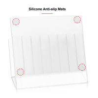 Support universel 8-en-1 pour disques de jeux PS5/PS4/PS3/Wii U/Xbox, support de rangement pour cartes de jeux, support d'affichage pour cartes de jeux