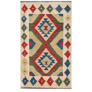 Alfombra Imaco Rugs Maimana Afganistán Kilim 144 x 84 cm Decoración de Pared - Product Image 1
