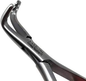 Forceps d'extraction dentaire en acier inoxydable médical professionnel avec poignée ergonomique pour la chirurgie d'extraction dentaire (certifié CE) - Product Image 2