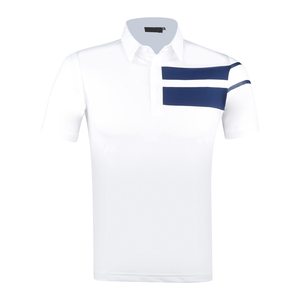 Vêtements de golf personnalisés Polo de sport pour hommes Polo de golf élastique et respirant décontracté à sueur T-shirt à séchage rapide - Product Image 6
