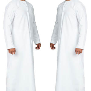 Túnicas Árabes Islámicas para Hombre, Estilo Saudí, Modestas, Transpirables, Tallas Grandes, Dubai 2026, Algodón de Alta Calidad, Fabricante Mayorista - Product Image 6