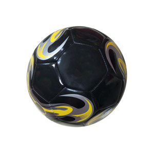 Ballon de football pakistanais en cuir de qualité supérieure, design de machine à ballon de football, tailles 3, 4, 5, logo imprimé - Product Image 2