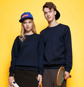 Sudadera polar de poliéster y algodón grueso cálido de invierno de alta calidad Unisex 330gsm CVC logotipo personalizado sudaderas con capucha lisas para hombre - Product Image 2