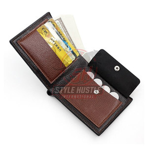 Cartera de Cuero Duradera Personalizada, Suministro Directo de Fábrica, Carteras de Cuero Ligeras para Hombre, Hechas en Pakistán, Gran Venta - Product Image 2