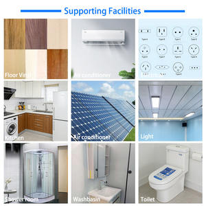 Maisons conteneurs professionnelles avec eau et électricité, maison conteneur <span class=keywords><strong>d</strong></span>émontable, solution de <span class=keywords><strong>bureau</strong></span> préfabriqué sur site - Product Image 4