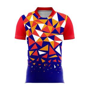 Transpirable Ligero 100% Poliéster Camisetas de fútbol Logotipo personalizado Sublimación Ropa de equipo Entrenamiento Camiseta de fútbol - Product Image 4