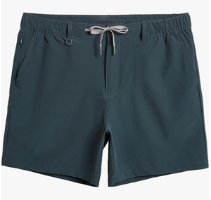 Shorts de sport pour hommes en Spandex/Polyester de qualité supérieure, respirants, pour la course et la gym, taille mi-haute, fermeture élastique, logo brodé, séchage rapide - Product Image 5