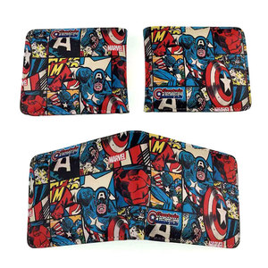 Portafoglio da Uomo in Pelle PU Impermeabile con Cartoni Animati Supereroe <span class=keywords><strong>Spider</strong></span>-<span class=keywords><strong>Man</strong></span> Portamonete Corto Porta Carte e Banconote Vendita all'Ingrosso - Product Image 3