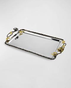 Offre spéciale, plateaux de service élégants en métal, nouveauté, design élégant, présentoirs de mariage pour fêtes en plein air, plateau décoratif d'art moderne - Product Image 5