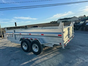 Tractor agrícola Remolque basculante hidráulico Remolque basculante de granja Remolques basculantes de tractor - Product Image 3