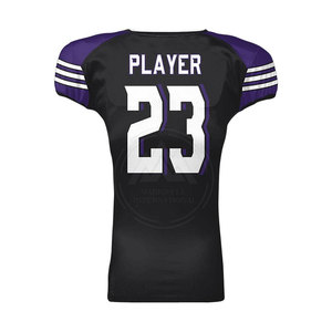 Customized American <b>Football</b> Jerseys New Design Breathable Anti-UV Plus Size Options Price OEM Available 100% Polyester - Product Image 2