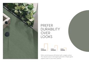 Azulejos de baño, azulejos de mosaico de porcelana cuadrados de bosque de 98mm, cuerpo completo para diseño de pared de suelo interior y exterior para hoteles, 300x300mm - Product Image 5