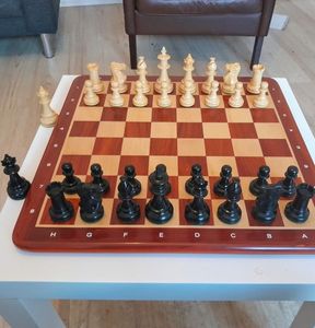 Juego de Ajedrez de tesoro grande de madera maciza de primera calidad, ofertas al por mayor a granel - Product Image 1