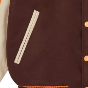 Blouson universitaire unisexe personnalisé OEM en gros – Style urbain sophistiqué, polaire, hiver, logo brodé, coupe-vent, respirant, 100 % - Product Image 4