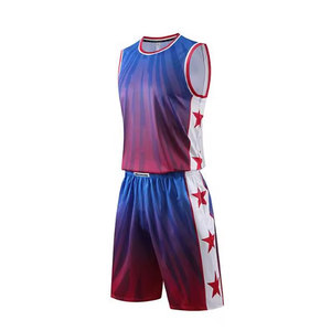 Nouvel uniforme de basket-ball style classique, uniforme de basket-ball à séchage rapide, en vente en ligne - Product Image 2