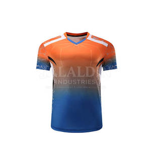 Camiseta de Tenis Unisex de Diseño Elegante, Tela de Poliéster Sublimada, Uniforme de Tenis de Alta Calidad, Personalización Frontal, Secado Rápido - Product Image 4