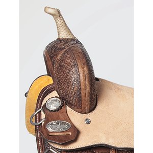 เบาะรองนั่งปรับแต่งได้เบาะ100% หนังแท้สำหรับแข่งม้าถังตะวันตกแบบอินเดีย - Product Image 4