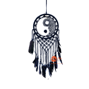 Célèbre macramé tenture murale décoration de la maison à la main capteur de rêves chambre ornement artisanat différent décoration murale - Product Image 4