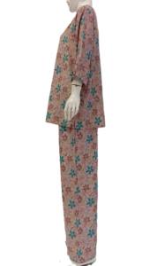 Été nouveau pyjama femme deux pièces ensemble soie pyjama femme manches longues pantalons longs - Product Image 2