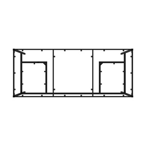 Scrivania Computer con cassetti stile contemporaneo Home <span class=keywords><strong>Office</strong></span> scrivania del Computer con gambe in metallo - Product Image 4