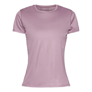 T-shirts pour femmes en gros pour l'été, unis, 100% coton, col rond, coupe ajustée décontractée, impression sur écran, t-shirts pour femmes - Product Image 6
