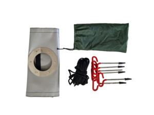 Tente de camping ALMICOTA portable, légère, imperméable, triple couche, deux chambres, trois saisons, pour 6-8 personnes, modèle Diamond, manuelle - Product Image 5