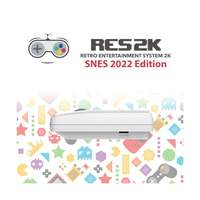 Konsol SNES Edisi RES2k 2022 Bekas dengan 16.000 Game Mendukung Format FC & GB Koneksi TV Tipe Colokan EU & US
