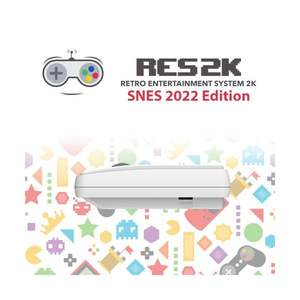 Consola SNES Edición RES2k 2022 Usada con 16,000 Juegos, Compatible con Formatos FC y GB, Conexión a TV con Enchufe Tipo EU y US - Product Image 1