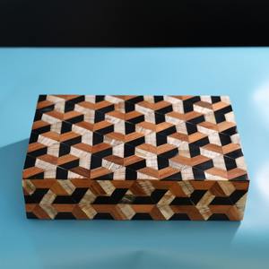 Boîte à glace en corne de haute qualité avec intérieur en verre métallique, incrustation de corne de vache, pour utilisation en bar et très vendue - Product Image 3