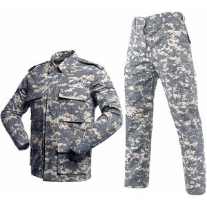 Uniforme Tactique Camouflage Personnalisé/Uniforme de Combat en Tissu Respirant à Séchage Rapide en Coton/Polyester pour Agents de Sécurité et Forces - Product Image 1